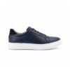 Basket en cuir bleu marine réf 110