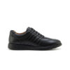 ADI1 Chaussure en vrai cuir noir réf 110