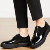 BLN4 Basket en vrai cuir noir réf 010