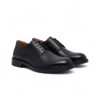 Chaussure en vrai cuir noir réf 230