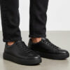 N2324 Basket en cuir noir réf 232